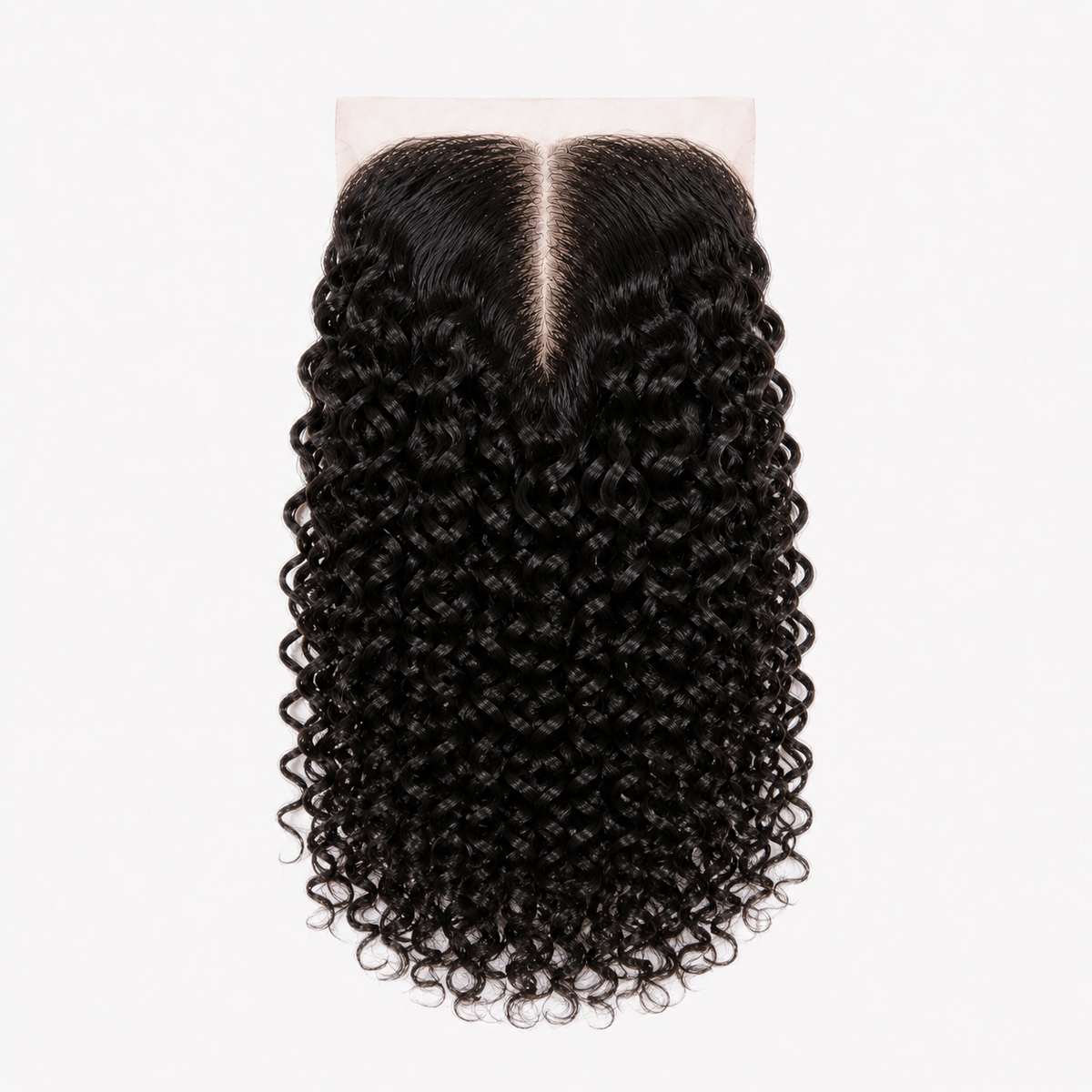 Curly 4x4 Transparent Lace Closure